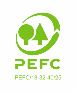 Wooden Houses certificazione PEFC legno sostenibile 2025