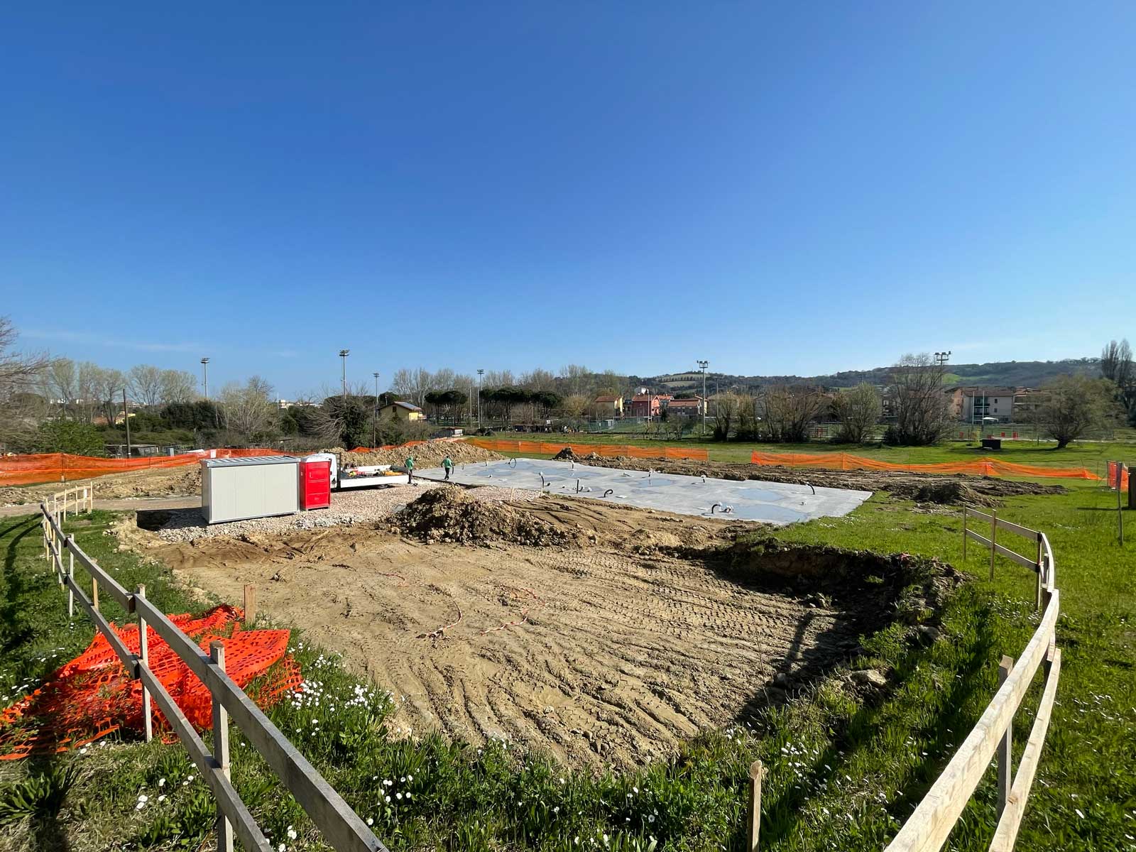 19/03/2026: Platea per la realizzazione di una villa bifamiliare in legno